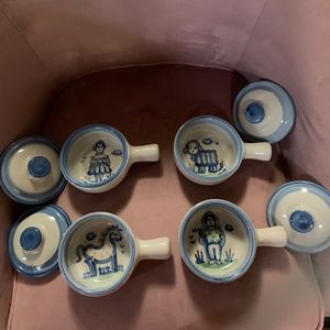 Set of 4 MA Hadley mini chili bowls